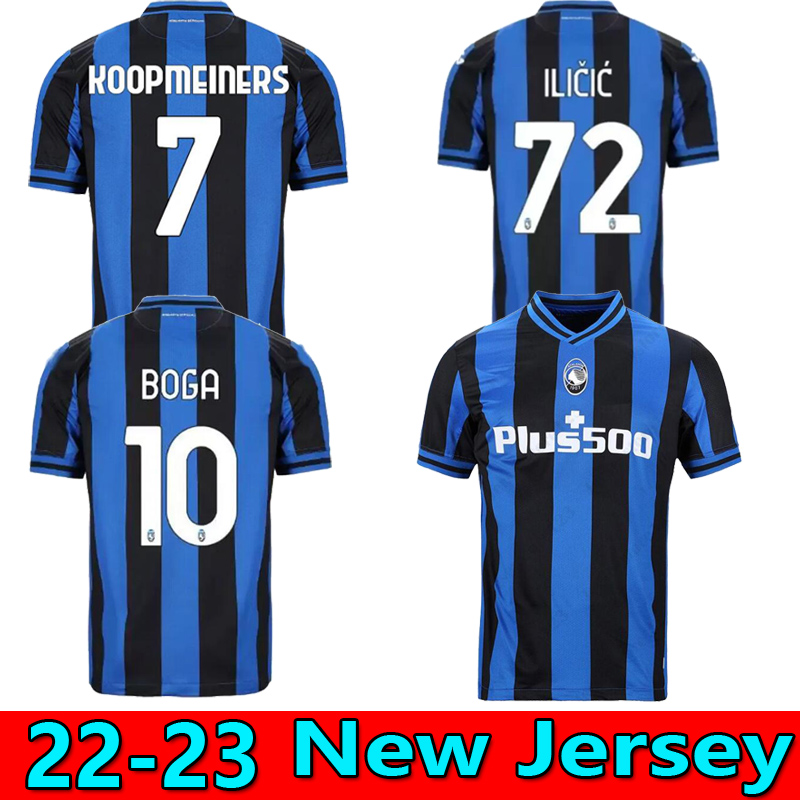 

Atalanta FC Soccer Jerseys LOOKMAN 2022 2023 MURIEL ILICIC DE ROON DUVAN ATA BC Bergamasca maglia da calcio Men kids kit 22 23 Football Shirts Uniforms, 22-23 home 1
