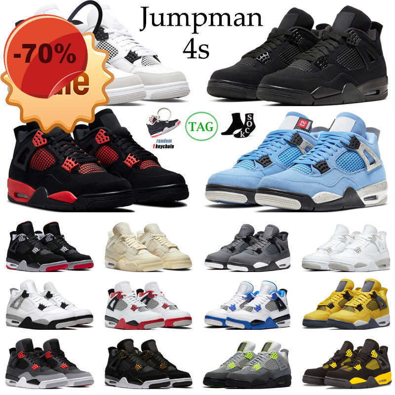 

Sandals Military OG Black 4s Basketball Shoes Men Women Jumpman 4 Red Thunder Black Cat Infrared Bred University Blue Cool Grey Mens Trainers Sport, #4