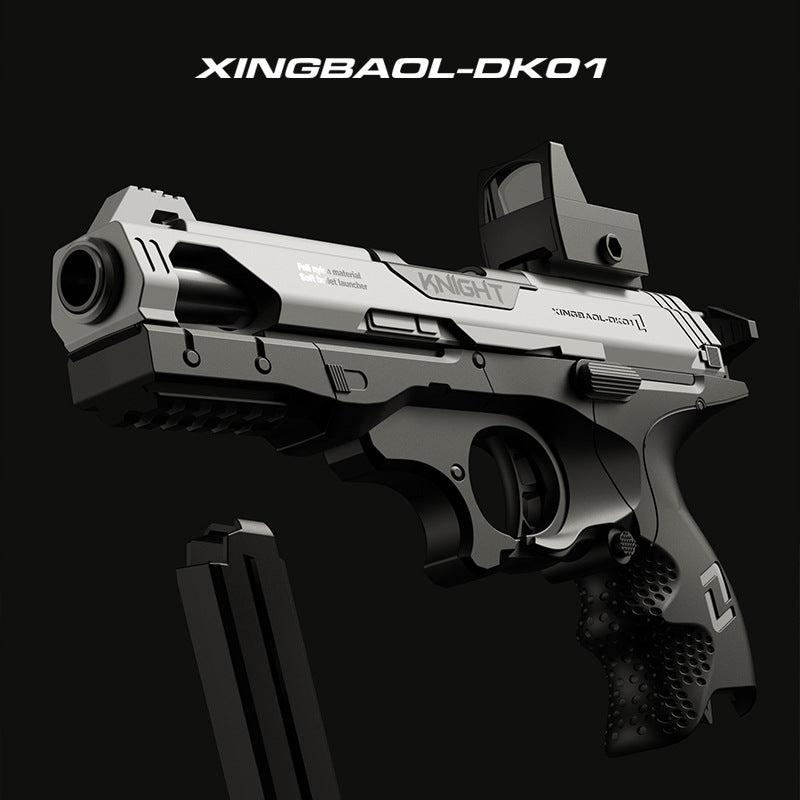 

2023 New Knight Shell Ejection Blaster Toy Gun Pistol Soft Bullet Shooting Model Launcher For Adults Boys Children Outdoor Games