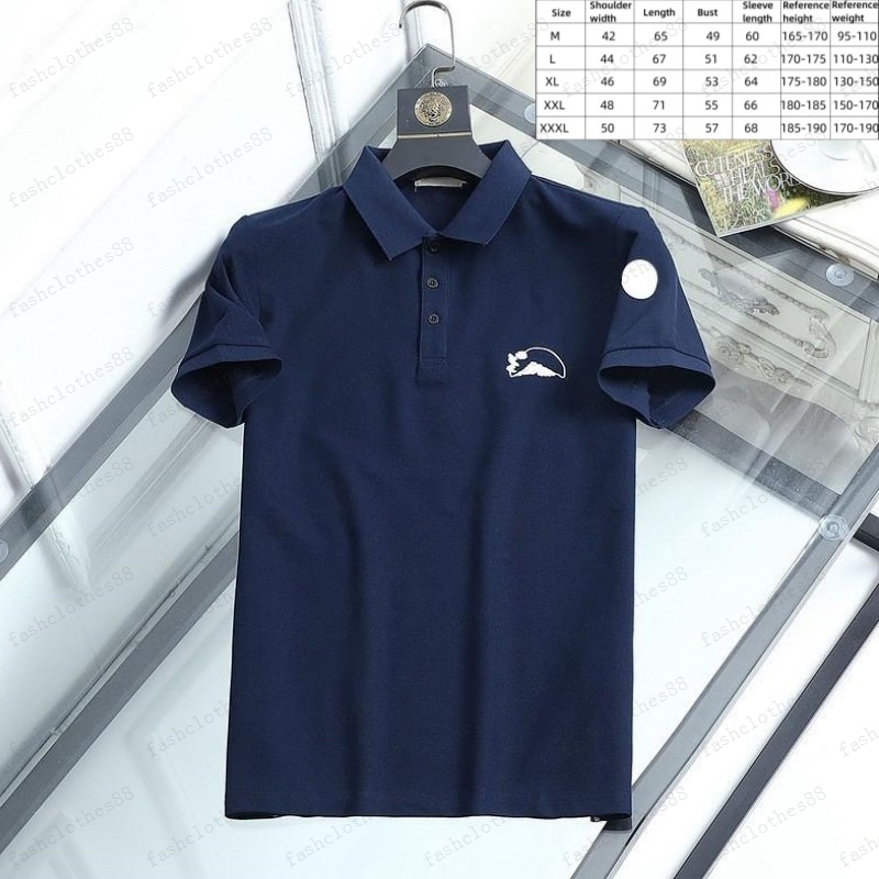 

Shirts New luxury Mens Stylist Polo brand mens designer polo T shirt summer fashion breathable short-sleeved lapel casual top 9NIF, Style 4 grey