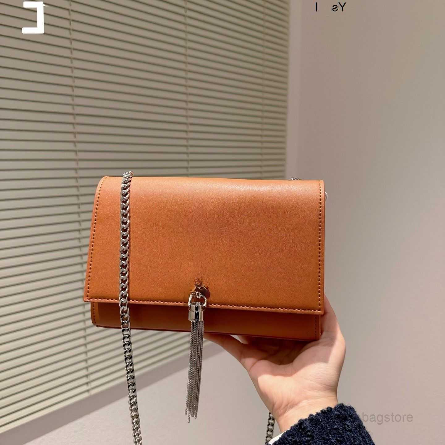 

Yslity crossbody purses designer bags YYSL woman handbags totes LOULOU suede high quality Kaia Niki luxuries designers women the tote bag Shoulder handbag C3LE, Red gold tassel