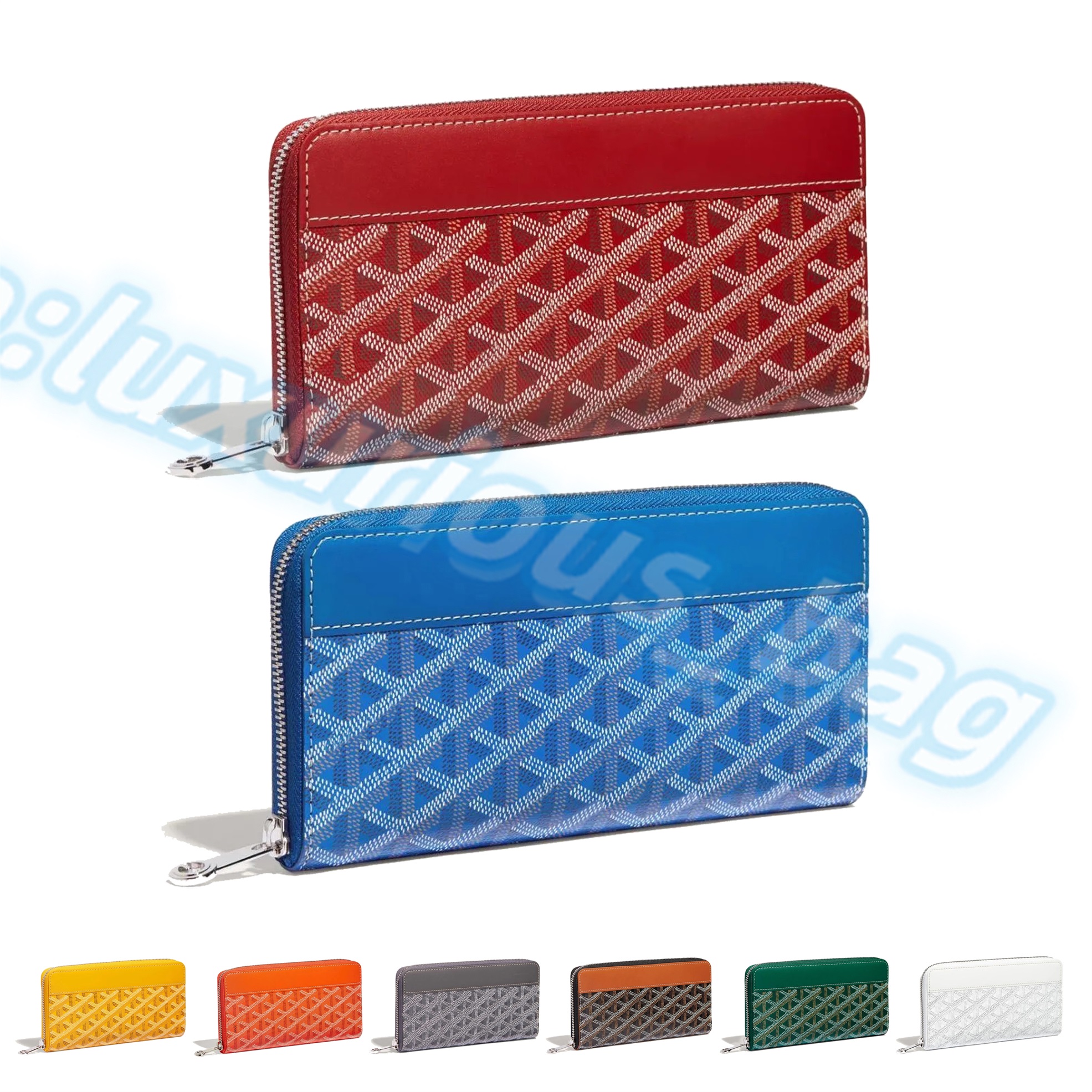 

Designer wallet PM cards holder 12 card luxurys slots Portefeuille Matignon coin purses card holders Long Wallets Big Gy famous keychain key pouch purse Womens men, Orange