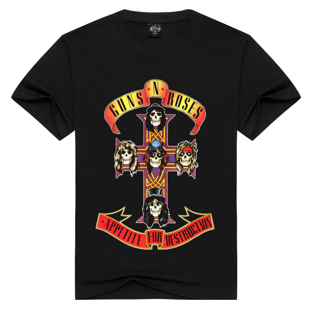 

Men's T-Shirts Men/Women t shirt Fashion guns n roses Tshirts Summer Tops Tees GnR Rock T-shirt Men loose t-shirts Plus Size L230216, Dx-81