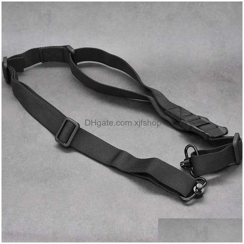 

Tactical Sling Rifle Sguns Adjustable Length High Strength With Quick Detachable Qd Swivels Hunting Accessories Dro Dhydm, Coffee