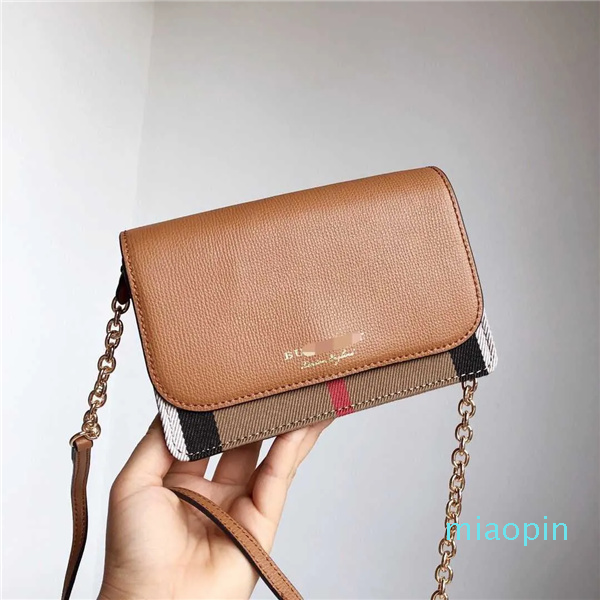 Designer Luxury Burbrerity Bags For Women High Quality Brown Crossbody Handbags Vintage Burbrery Leather Wallet Paris Plaid The Totes Bag Fashion Pu