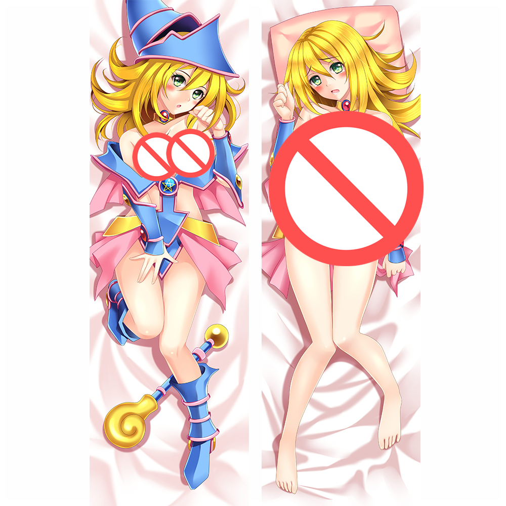 

Anime Bedding Trading Card Game Game King Pillow Cover Anime Yu-Gi-Oh! Characters Yugi Muto Dark Magician Girl Dakimakura Body Pillowcase