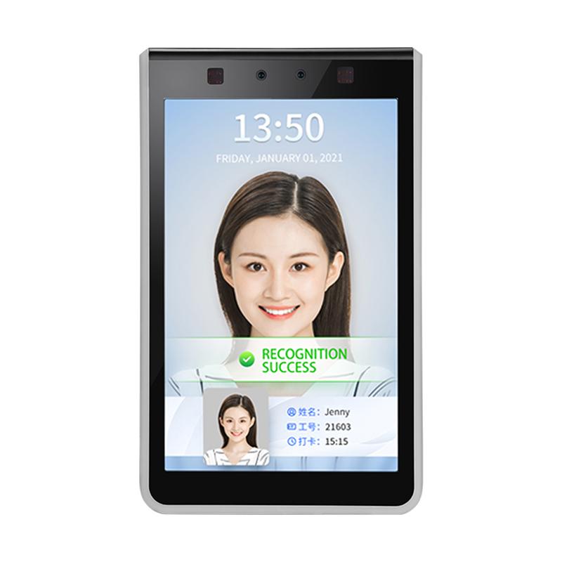

Facial Recognition System 8 Inch Face Door Access Control Terminal Dynamic Camera Machine