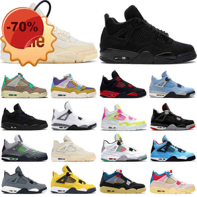 

Sandals Men Women 4s Red Thunder Basketball Shoes Jumpman 4 University Blue White Oreo Sail Black Cat Green Metallic Bred Mens Trainers Sport, Court purple