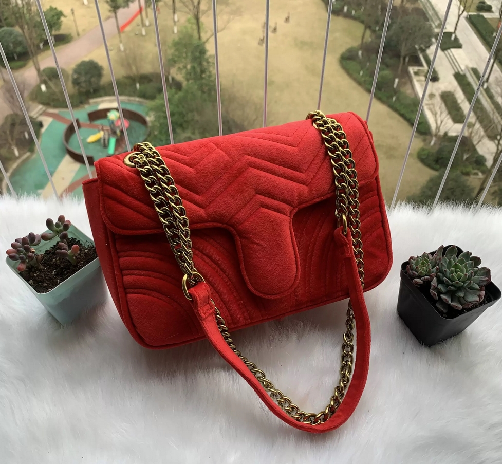 

Designer Handbags Marmont Shoulder Bag Women Luxury Crossbody Handbags Famous Designer Shoulder Top Quality Girls Message Hot Chain Letter, 1 black