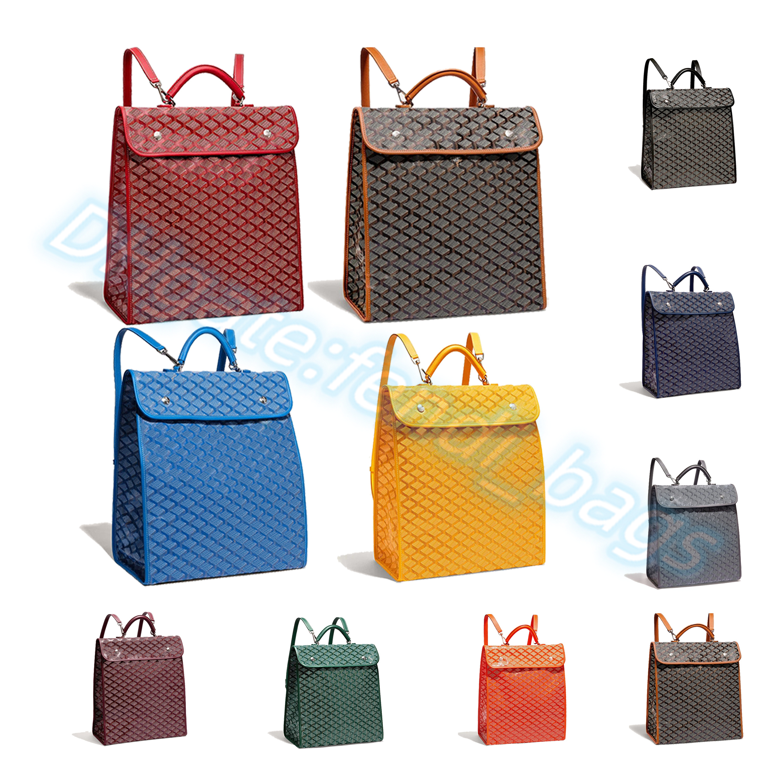 

Mens Designer large backpack bookbag school travel bag back pack tote Luxurys Gy womens Genuine leather Shoulder big backpacks Style handbag top handle duffle Bags, Blue