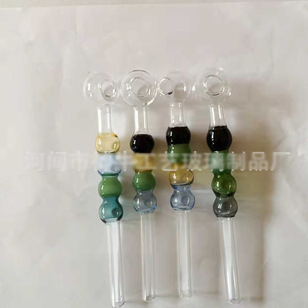 

Glass Oil Burner Pipe Multicolored beads quality pipes Great Tube tubes Nail tips