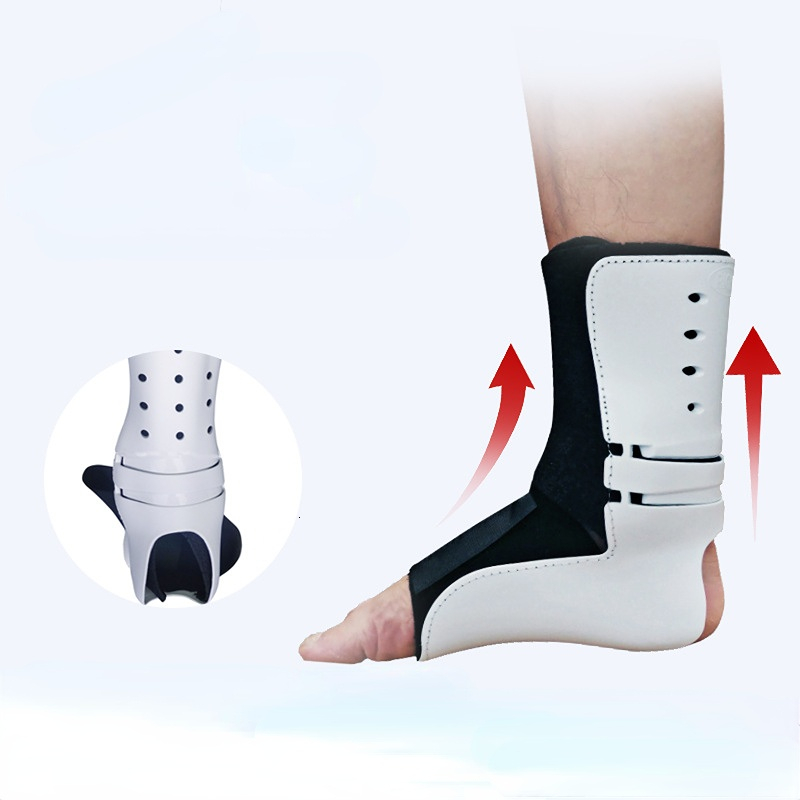 

Body Braces Supports Adjustable Foot Droop Splint Brace Orthosis Ankle Joint Fixed Strips Guards Support Sports Hemiplegia Rehabilitation Equipment 230216, Left