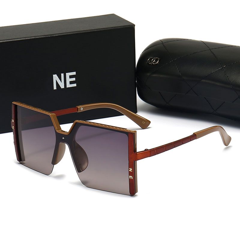 Designers sunglasses fashion polarized sunglasses UV resistant luxury glasses men women Goggle Retro square sun glass Casual eyeglasses with box