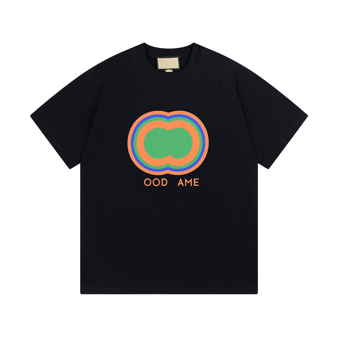 

Fashion Tops Casual Men Women Loose T-Shirt with Letter Print Short Sleeve Summer Designer Best Selling Luxury Men T-Shirt Asian Size Black