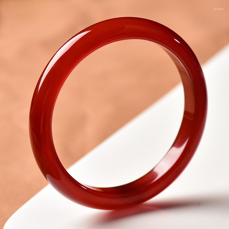 

Bangle Fashion Charm Gift Women Natural Agate Real Chinese Jades Stone Accessories Lady Cosmetology Bangles