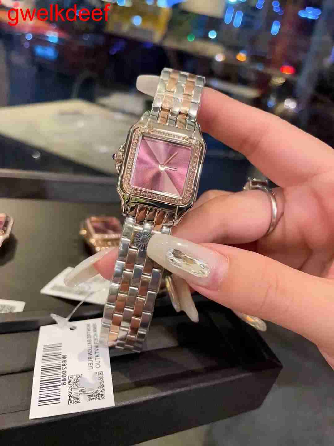 

Wristwatches Luxury Custom Bling Iced Out Watches White Gold Plated Moiss anite Diamond Watchess 5A high quality replication Mechanical 1O2X