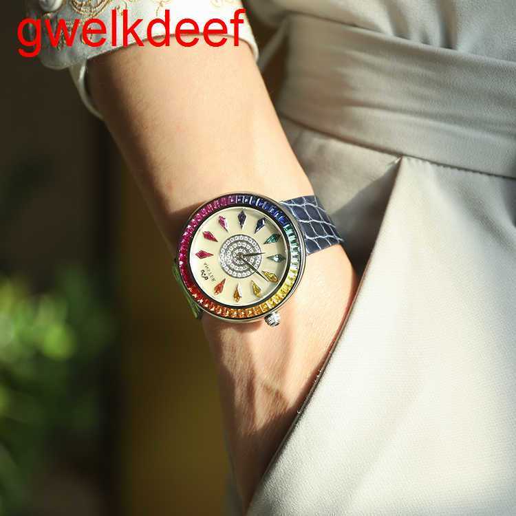 

Wristwatches Luxury Custom Bling Iced Out Watches White Gold Plated Moiss anite Diamond Watchess 5A high quality replication Mechanical MF6Y, Silver