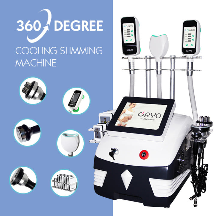 

5 in 1 360° Cryolipolysis Fat Freeze Slimming machine Cryo 40K fat Burning