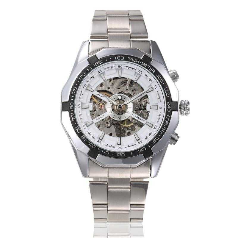 

Wrist watch Fashion Casual Hollow Window Winner 340 Classic Style Men's Mechanical Luminous Semi-Automatic