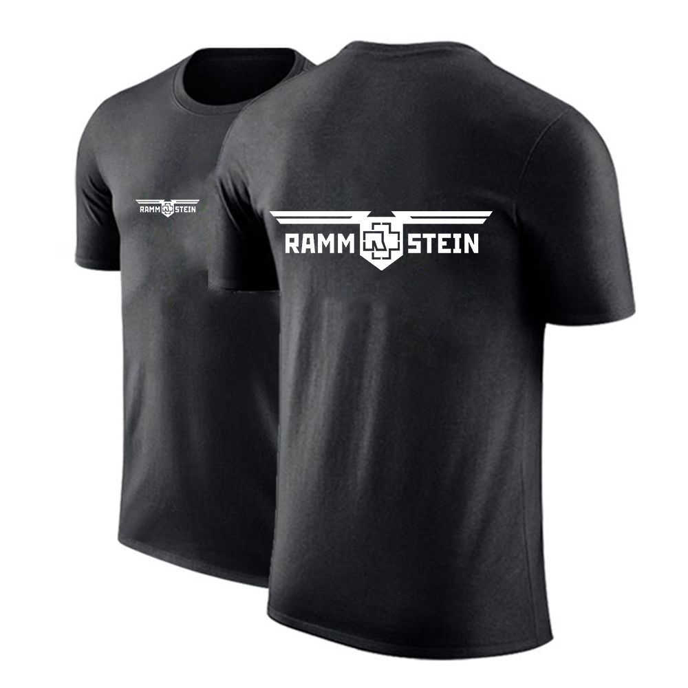 

Men' T-Shirts RAMSTEIN Germany Metal Band 2021 Men' New Summer Print T-Shirts Casual O-Neck Short-Sleeved Fashionable Printing Tops L230217