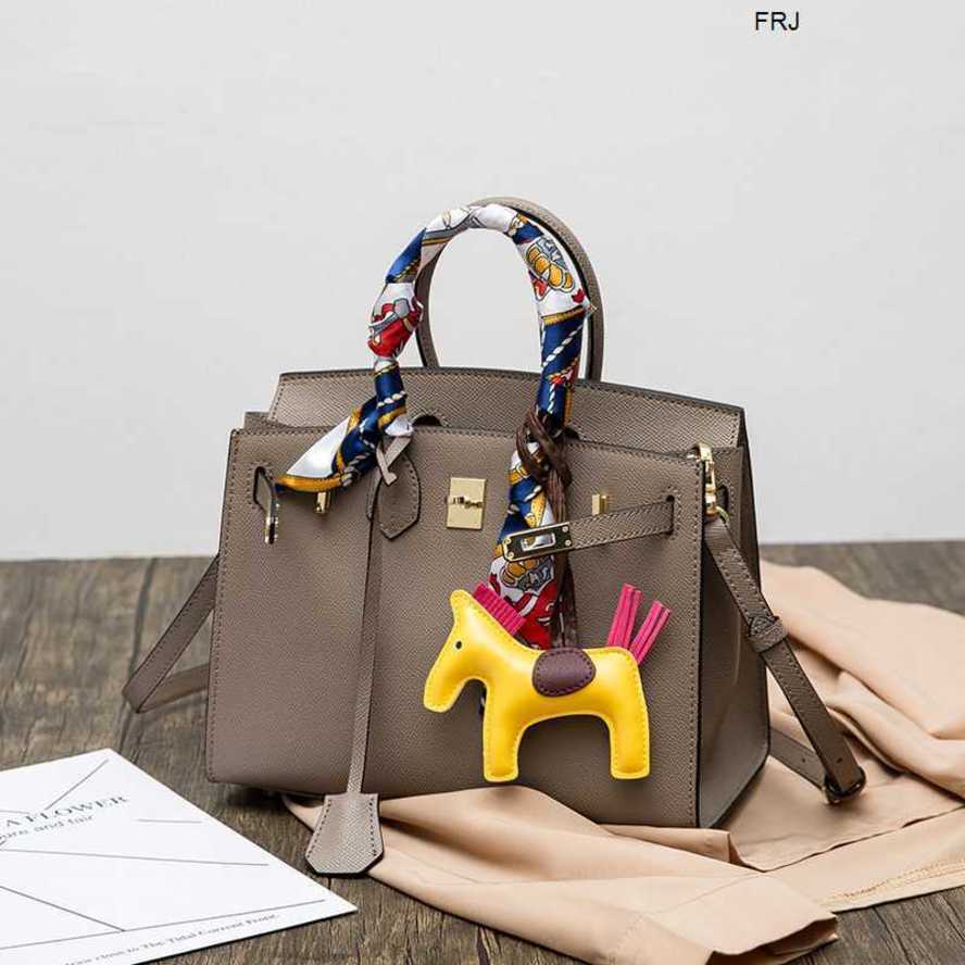 

Designer Bags Birkin Handbags Herme Tote Bag Its Only 30. the Same for Women 2023 a New Fashion Versatile Largecapacity Portable Oneshoulder, 20cm small black 2 silk scarves+pony b