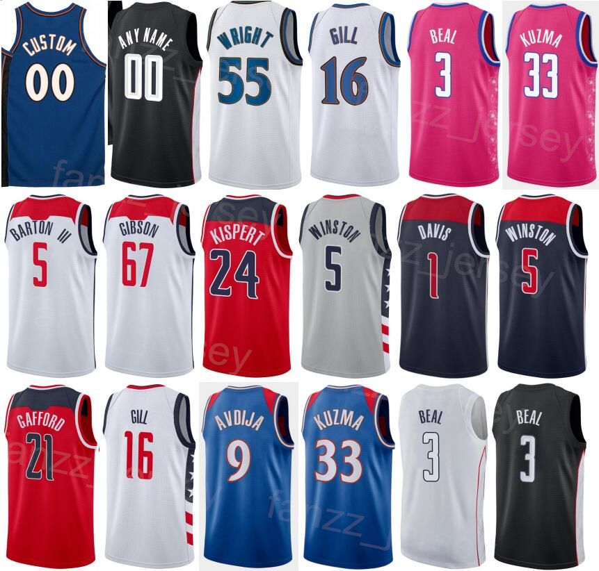 

Print Statement Icon Basketball Bradley Beal Jersey 3 Deni Avdija 9 Corey Kispert 24 Kristaps Porzingis 6 Daniel Gafford 21 Monte Morris 22 Goodwin 7 Shirt Men Kids, Black