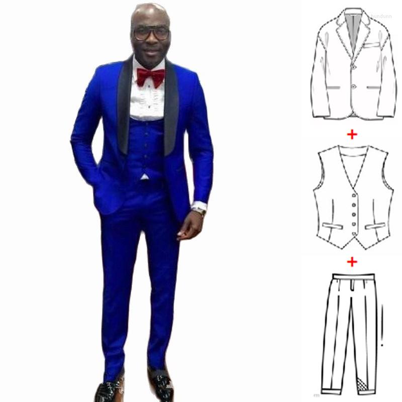 

Men's Suits Royal Blue Men Suit 3 Piece 2023 Slim Fit Wedding For Groom Man Formal Tuxedo Male Fashion Trajes De Hombre, Beige