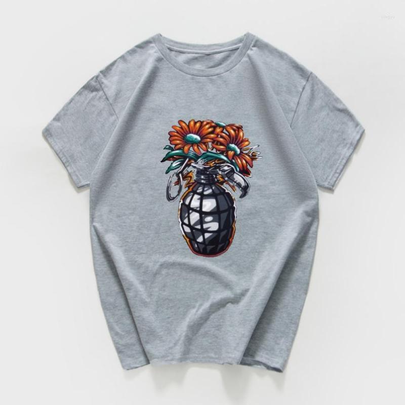 

Men' T Shirts Bomb Flower Graphic Funny Shirt Men Cotton Summer Tops Oversized Tee Vintage Aesthetic T-shirt Clothes Harajuku, F799mt purplish blue