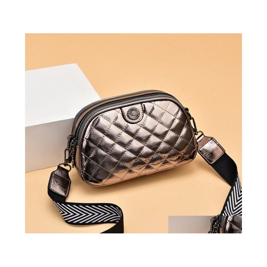 

Shoulder Bags Summer 2021 Fashion Female Small Fragrance Texture Rhombic Crossbody Bag Drop Delivery Lage Accessories Dh0Tg, Black
