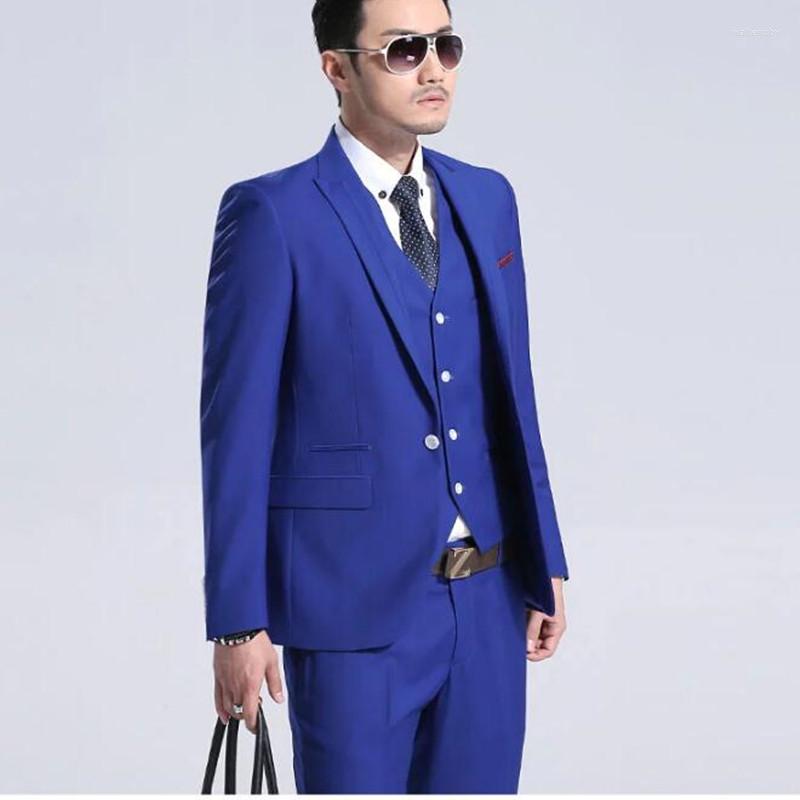 

Men's Suits Classic Royal Blue Groom Tuxedos Slim Fit Custom Made Men 2023 Vintage Wedding Prom Suit ( Jacket Pants Tie), Beige