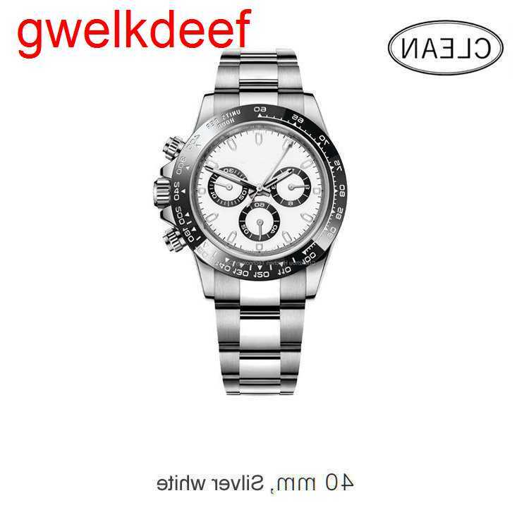 

Wristwatches Luxury Custom Bling Iced Out Watches White Gold Plated Moiss anite Diamond Watchess 5A high quality replication Mechanical NG69, 12