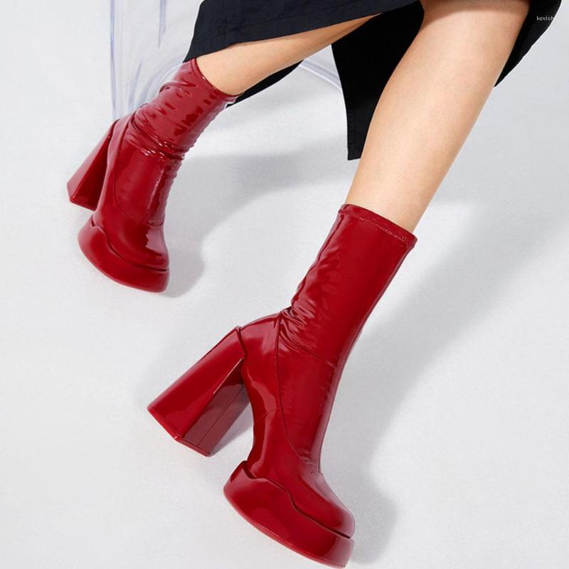 

Dress Shoes IPPEUM Mary Jane Red Lula Patent Loafer Pumps Light Grey Platform Heels Designer Wedding Women Luxury 2023Brand Dupe, Red pump