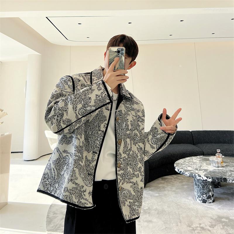 

Men's Jackets X01145 Fashion Men's Coats & 2023 Runway Luxury European Design Party Style Clothing, Picture shown