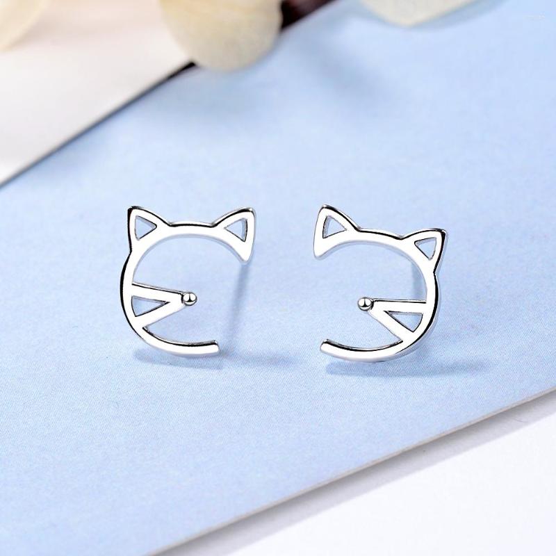 

Stud Earrings Trendy 2023 Kitten Ear Studs For Women Cartoon Creativity Cute Animal Sweet Temperament Personality Jewelry Wholesale