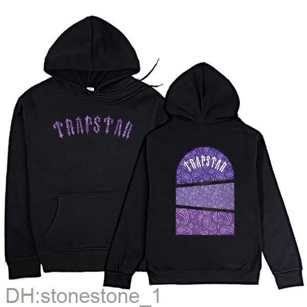 

Men's Hoodies Trend Brand Sweatshirt Trapstar London Oversized Loose Fleece Street Hip-hop Sports Tops Fashion Streetwear 9dpbv, 12