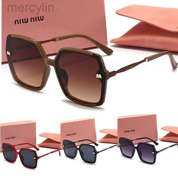 

Designer Sunglasses Miui Fashion Trend Men's and Women's Large-frame Sunglasses Tourist Street Photo Anti-glare Sunglasses