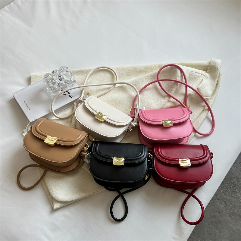 

Women Inclined Shoulder Bags Fashion casual Womens Bag Small Handbag Totes High-capacity PU leather Large volume wholesale Girl Mobile Phone Bag Black 2105, White