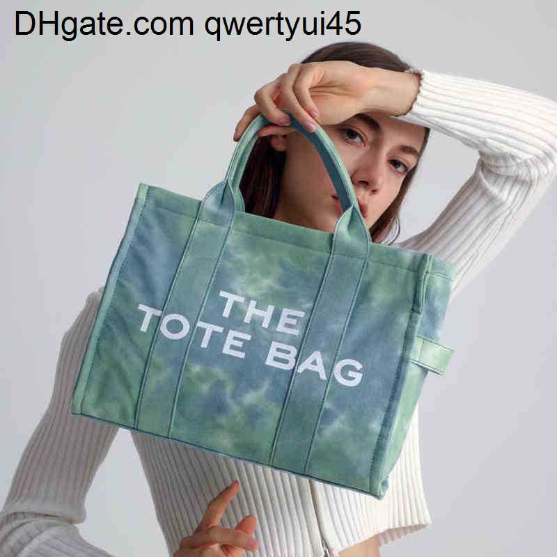 

qwertyui45 Totes Luxury Brand Designer Pink Shoulder Shopper Bags for Women Canvas Ladies Top Handle Bag Laptop Fashion Female Tote Handbag Large 021723H, Random little freebies