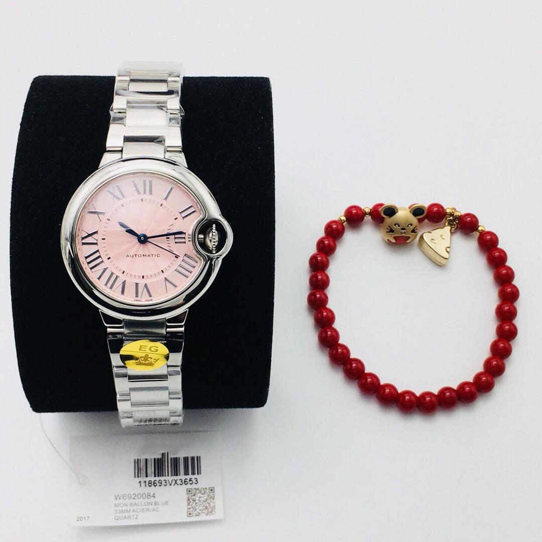 

EG 2021 Women's Watch 33mm Diameter V6 upgraded 6T51 movement Mechanical Sapphire Glass convex fisheye 316L, Customize