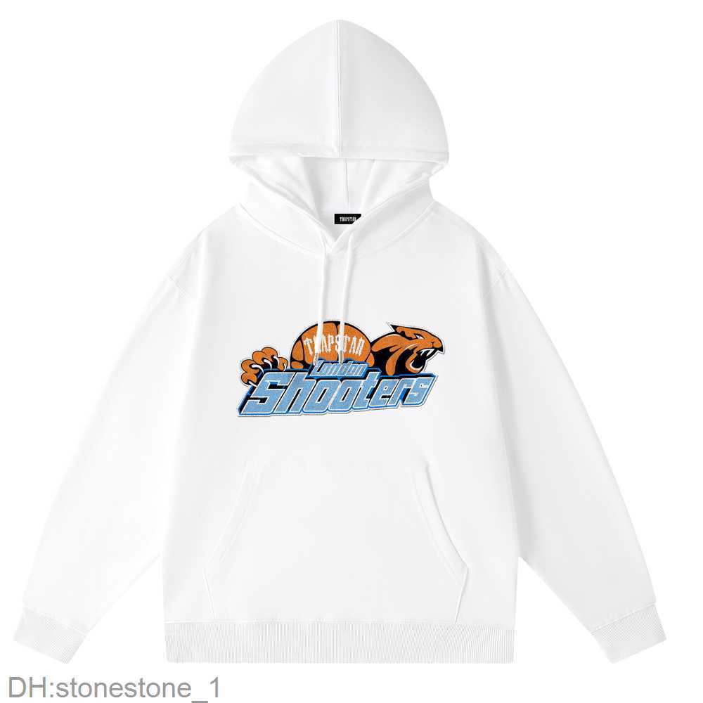 

Trapstar Hoodie Hooded Sweater Men' Spring Minority Design Loose and Versatile Student Coat Trend Versatile Girlsc1h, Navy blue