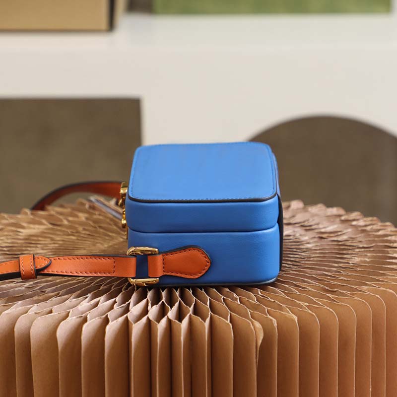 

2023 bag designer bags fashion shopping wallet cases card pockets handbag shoulder bag fashion woman chain zipper purses cross floral body clutch, Blue