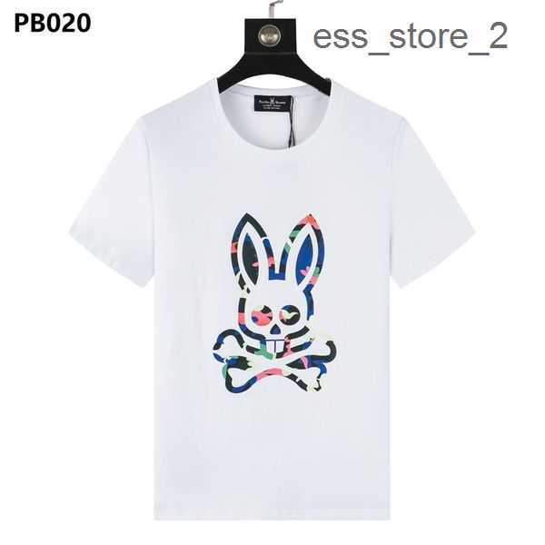 

Psycho Bunny Men's T-shirt Fashion Letter Casual Summer Short Sleeve Women's Clothing Asian -3xl 1 65PK, Customize