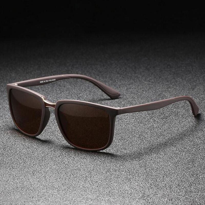 

Sunglasses Luxury Black Square Men's Driving Shades Vintage Travel Running UV400 Protection Classic Sun Glasses MaleSunglasses