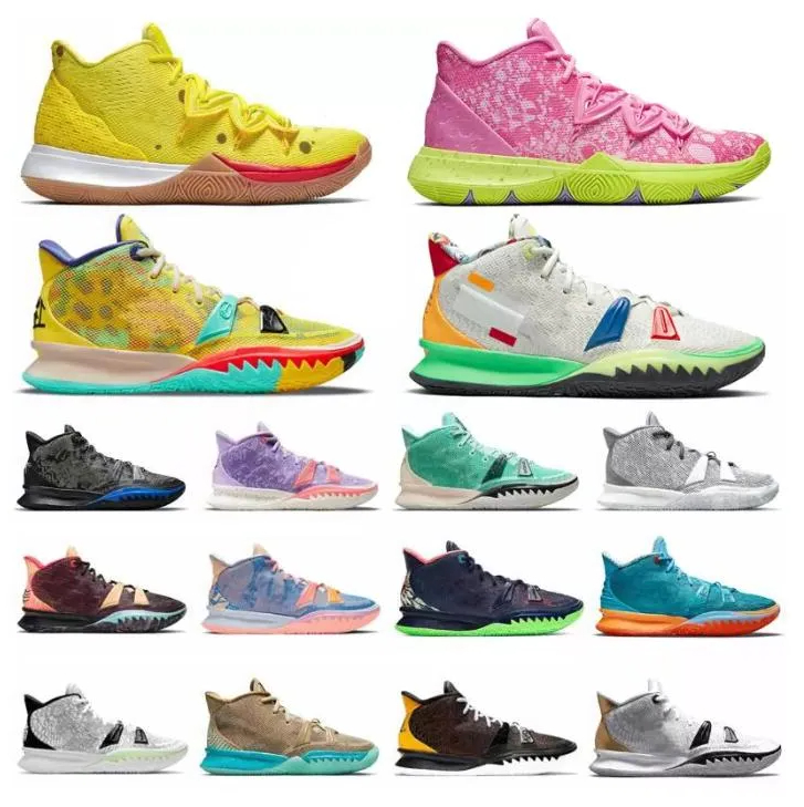 

2023 Basketball Shoes Sports Sneakers People Chip Light Bone Drew One World 1 Kyrie 7 Mens Kyries 5S Sponge Sandy Creator Hendrix Horus Rayguns Daybreak Squidward, Please contact us