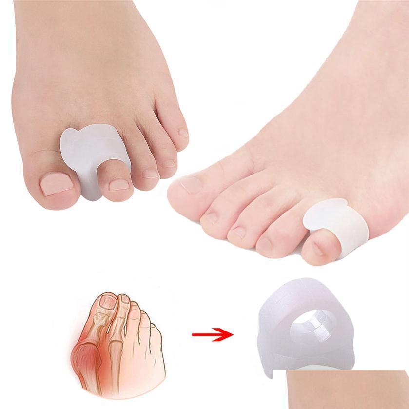 

Foot Treatment 10Pcs Toe Separators Bunion Pads Hammer Toes Straightener Spacers Corrector For Overlap And Drift Pain Hallux Valgus2 Dhn0F