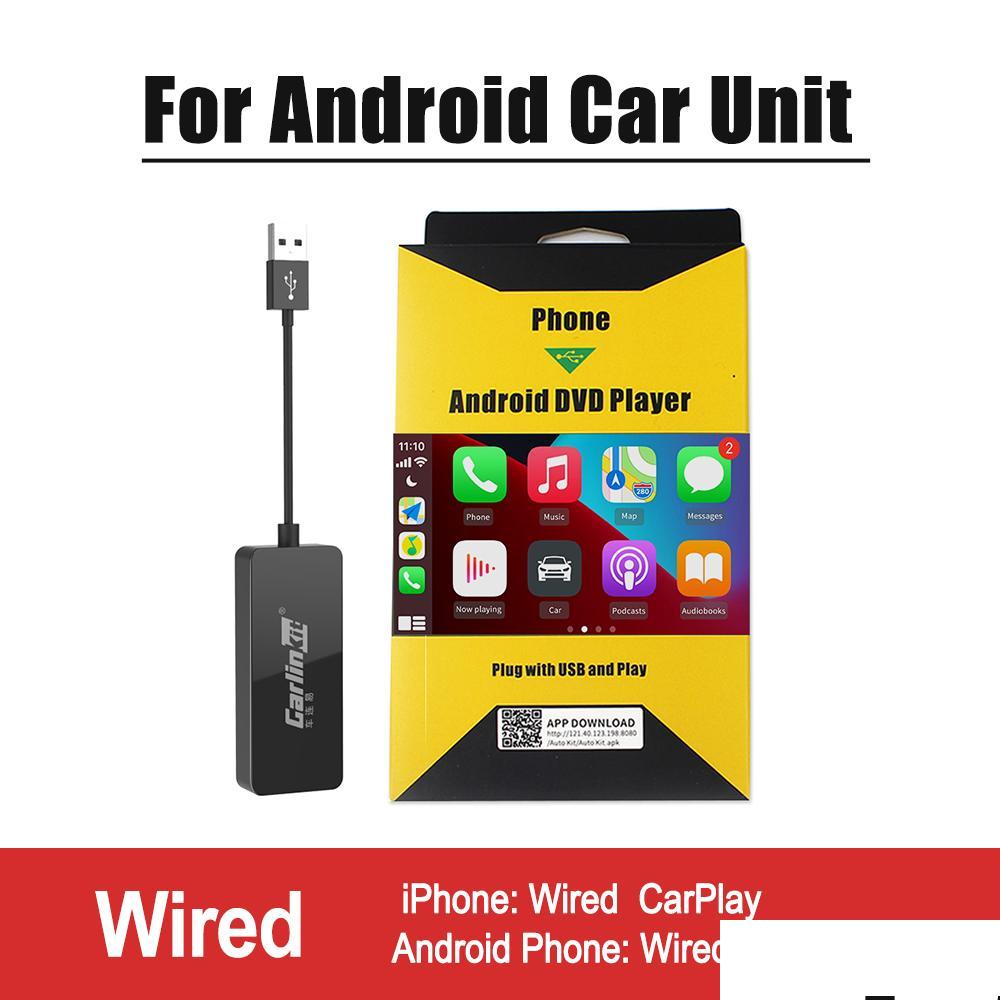 

Other Auto Electronics Loadkey Carlinkit Wired Carplay Adapter Android Dongle For Modify Sn Car Ariplay Smart Link Ios14 Drop Delive Dh4Cx