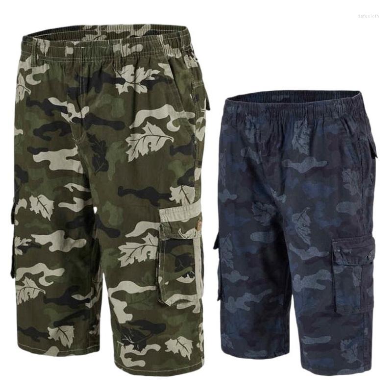

Men's Pants Mens Calf-Length Summer Camo Military Camouflage Men Shorts -6XL, Green