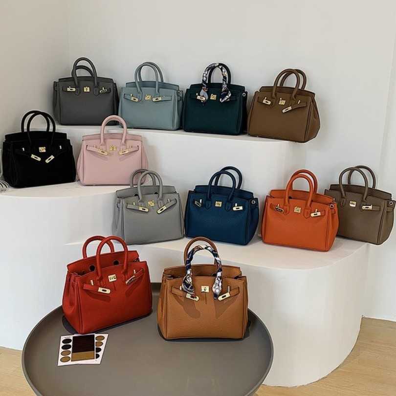 

Women's Bag 2023 Trend Luxury Designer Small design texture women's hand autumn fashion scarves messenger bag 50%off Black White Purses Handbag, Black7