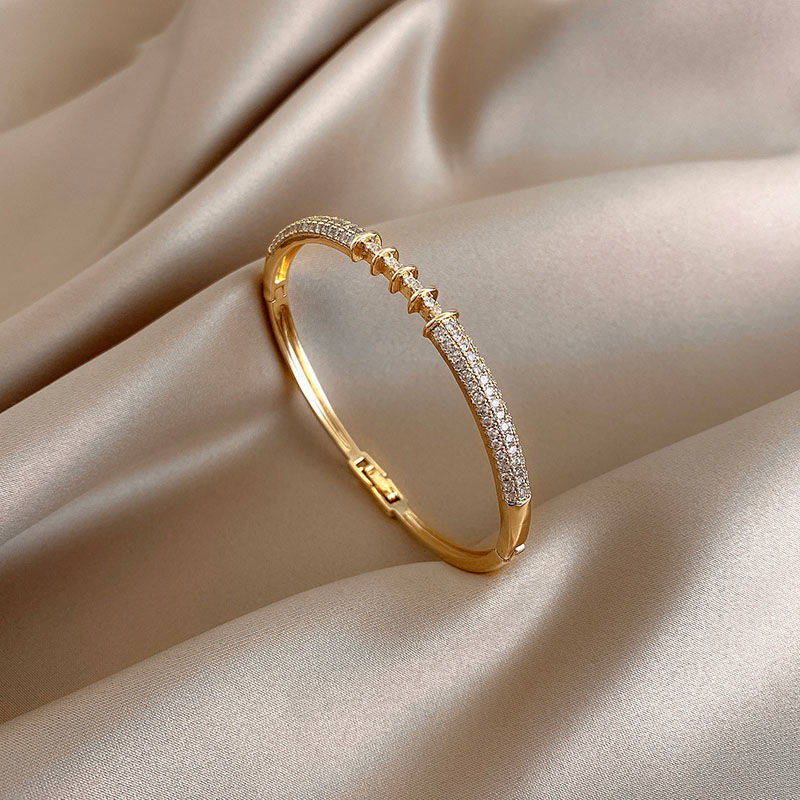 

single bangle bracelets for women gold torque personalised single bangle cuff bracelet one word link chain Love Designer watches women diamond threaded bracelet
