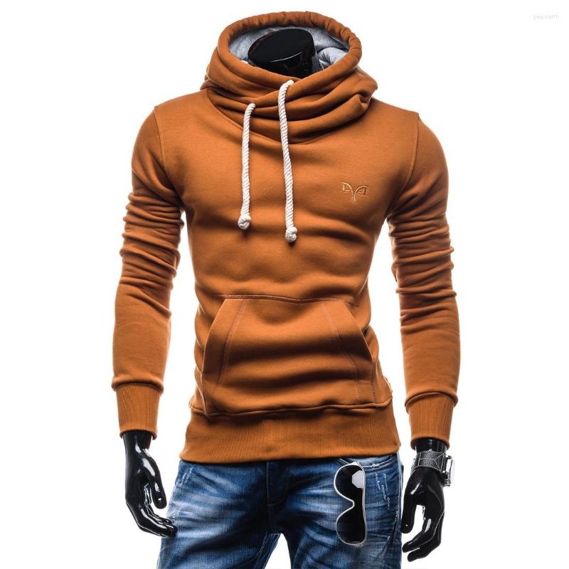 

Men' Hoodies Zogaa Spring Autumn Men Fashion Brand Pullover Solid Color Turtleneck Sportswear Sweatshirt Tracksuits 2023, Gray